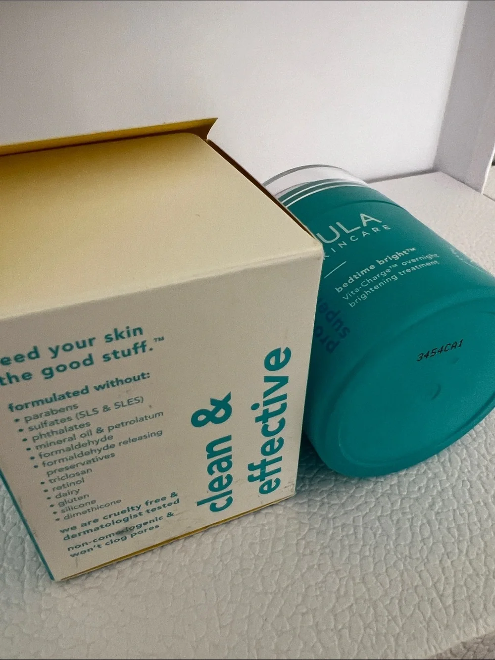 Tula Skincare bedtime Bright™ Overnight Brightening Treatment